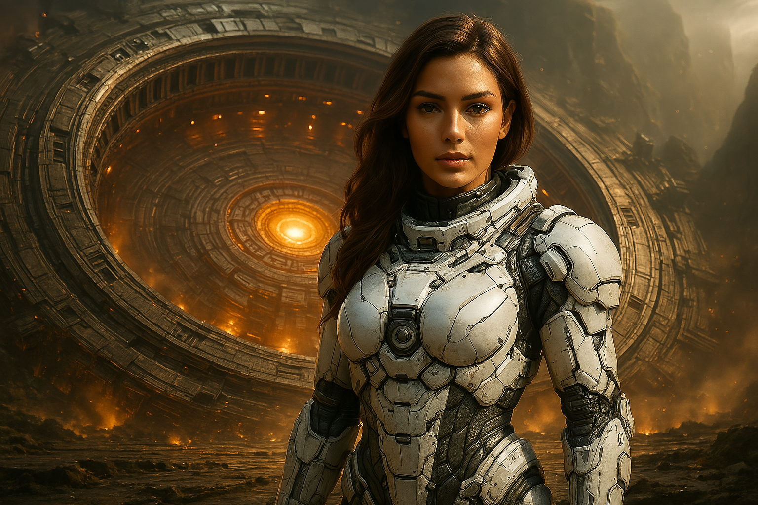Sci-fi AI-персонаж